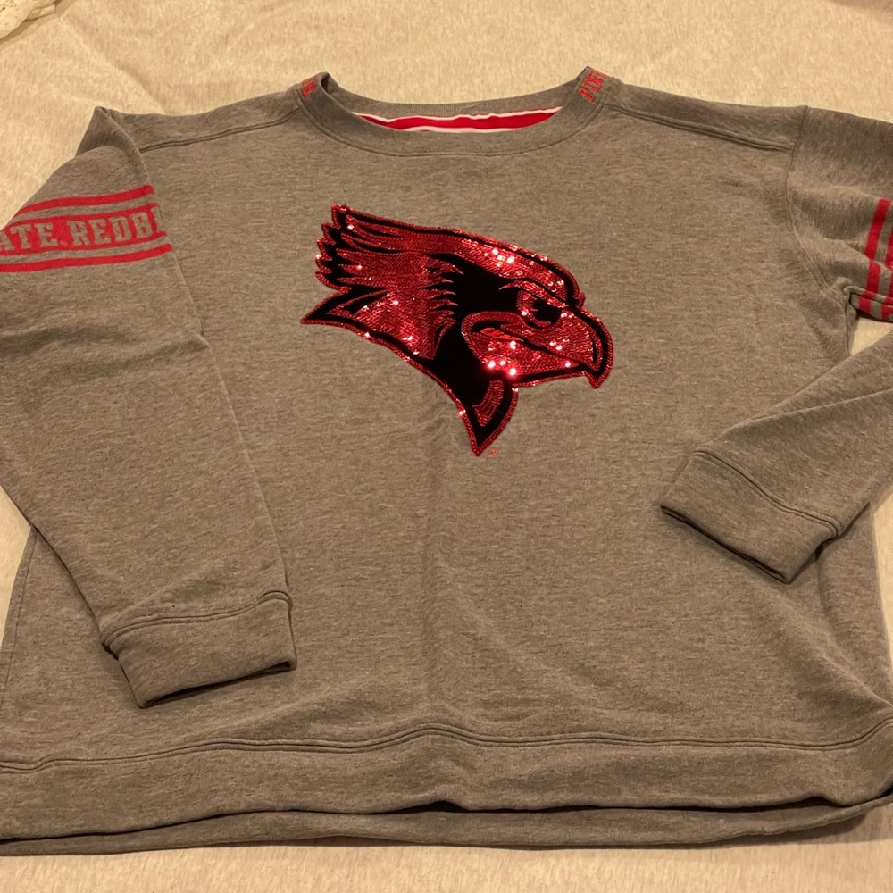 Illinois State University spirit wear crew neck